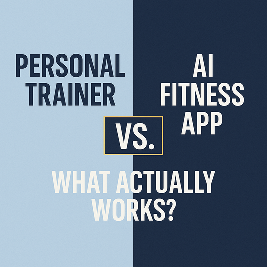 Personal Trainer vs. AI Fitness App: What Actually Works?