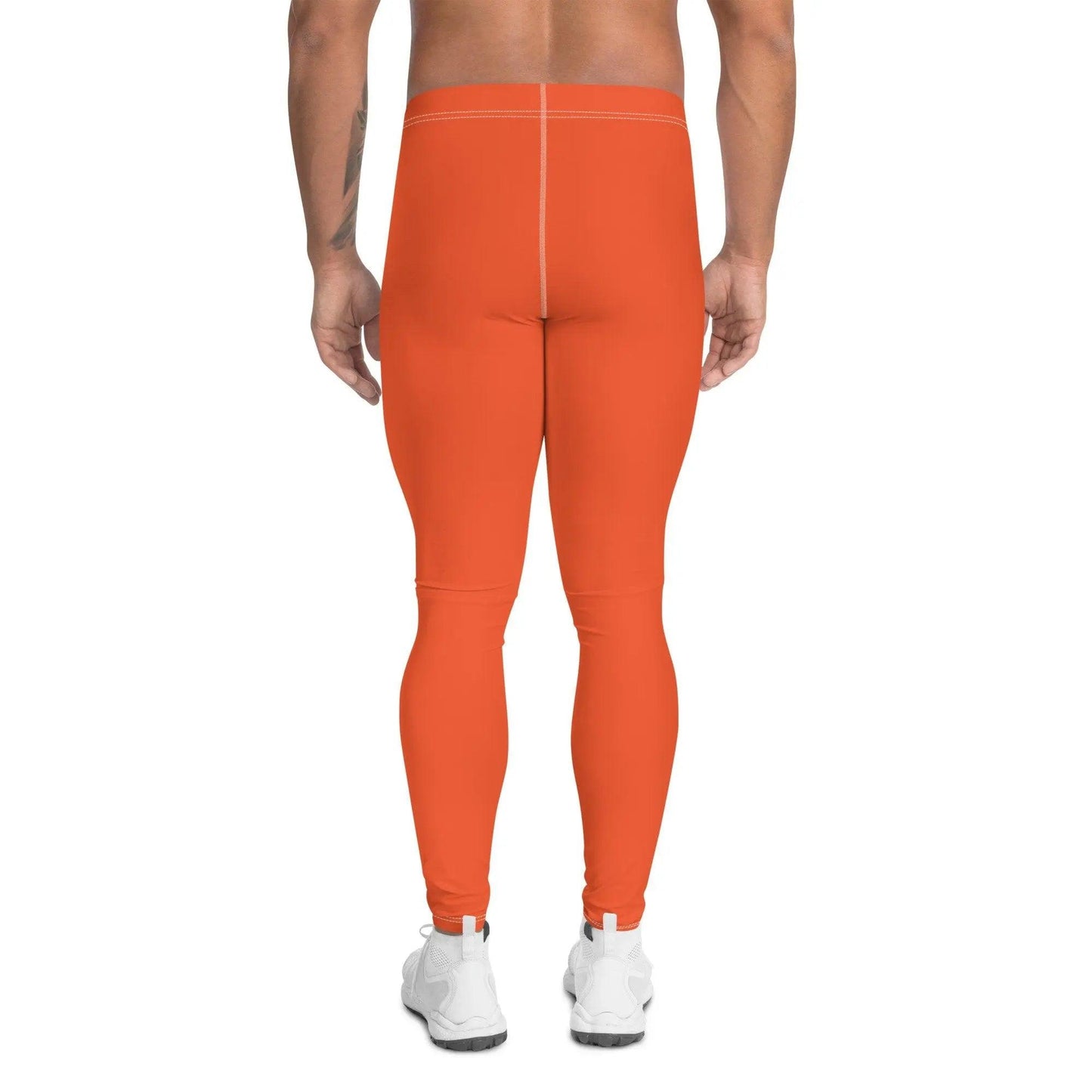 Rarp-ID Men's Baselayer Leggings - Outrageous Orange My Store