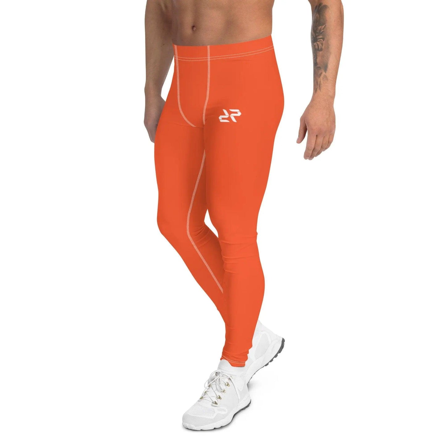 Rarp-ID Men's Baselayer Leggings - Outrageous Orange My Store