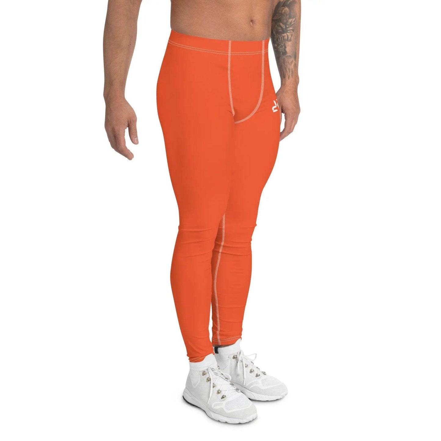 Rarp-ID Men's Baselayer Leggings - Outrageous Orange My Store