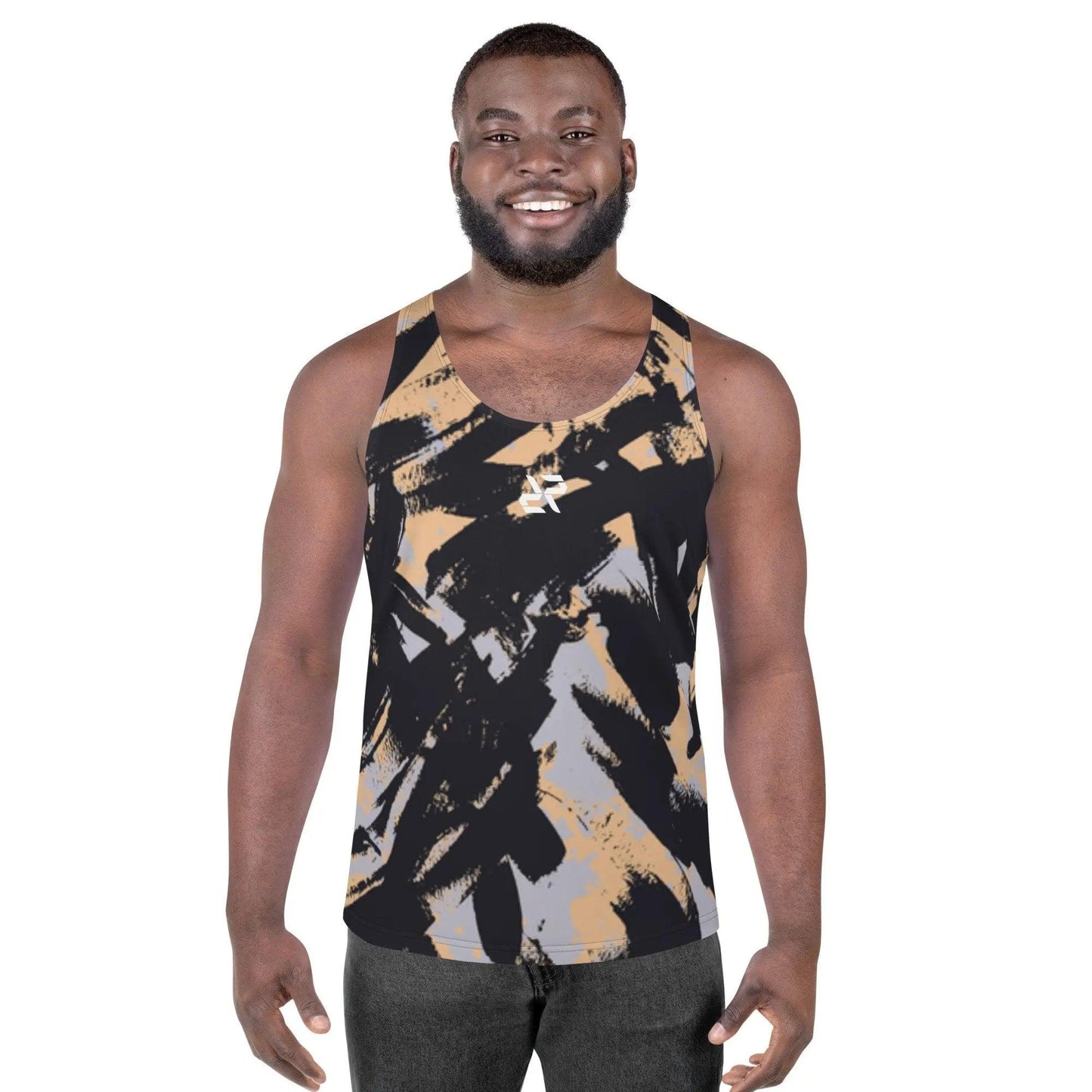 Rarp-ID Peach Camo Unisex Vest Tank Top My Store