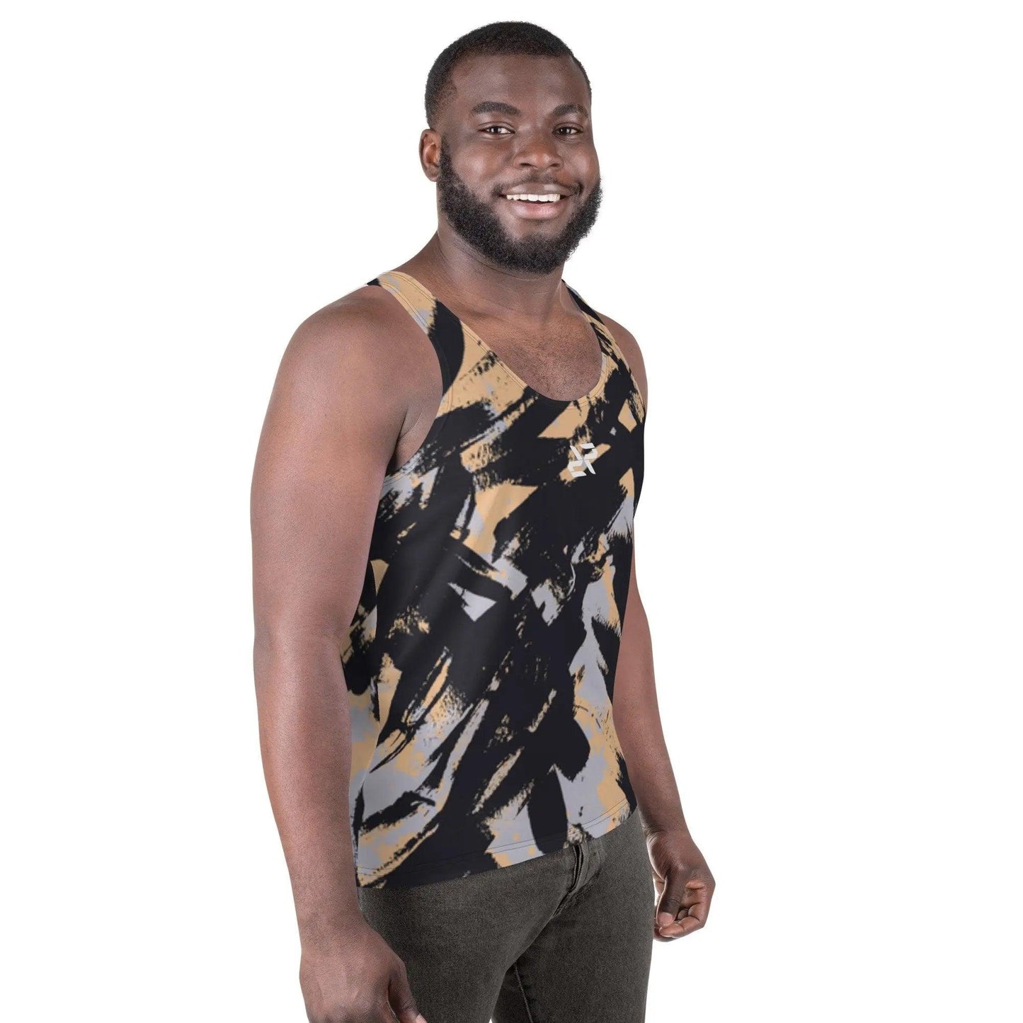Rarp-ID Peach Camo Unisex Vest Tank Top My Store