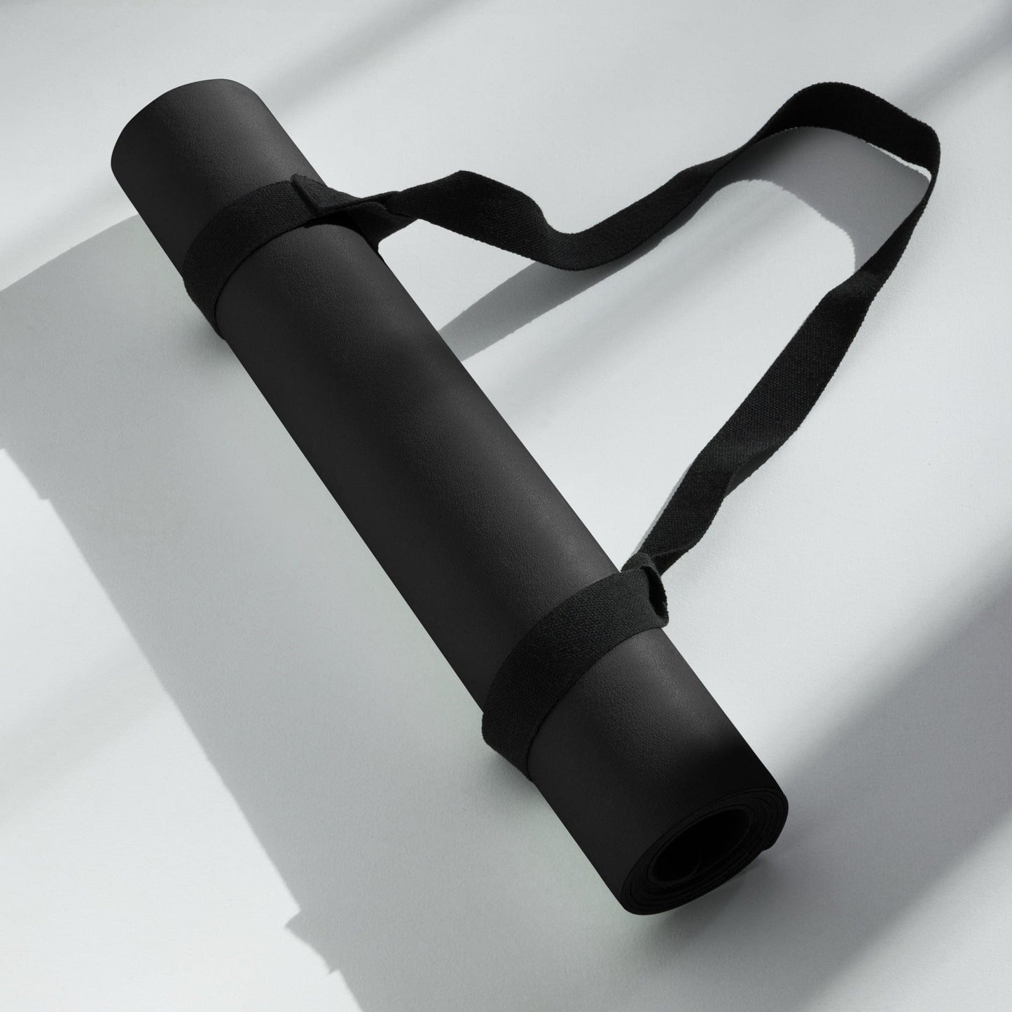 Black Yoga Mat – Non - Slip, Cushioned Mat for Stability & Strength - RARP - ID Fitness