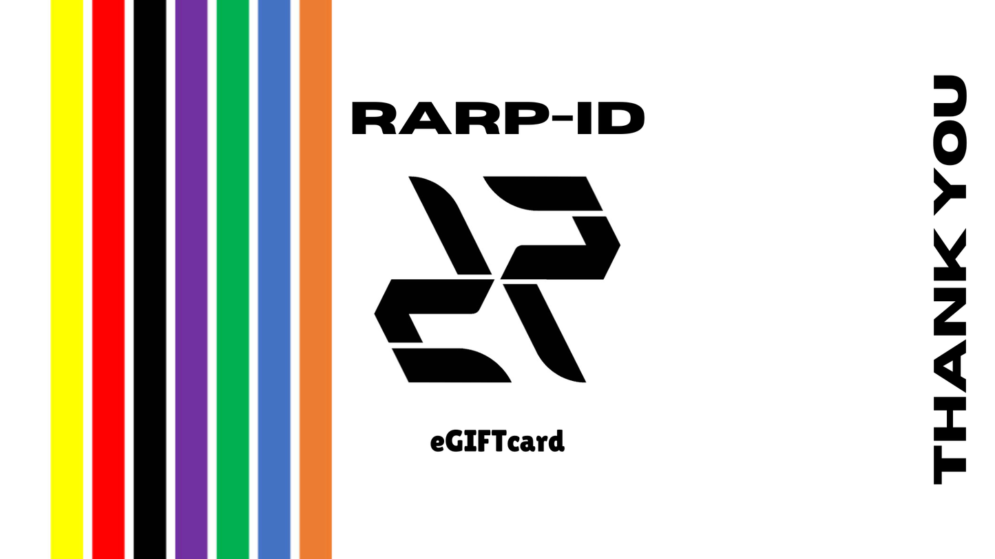Digital eGift Card – Instant Delivery - RARP - ID Fitness