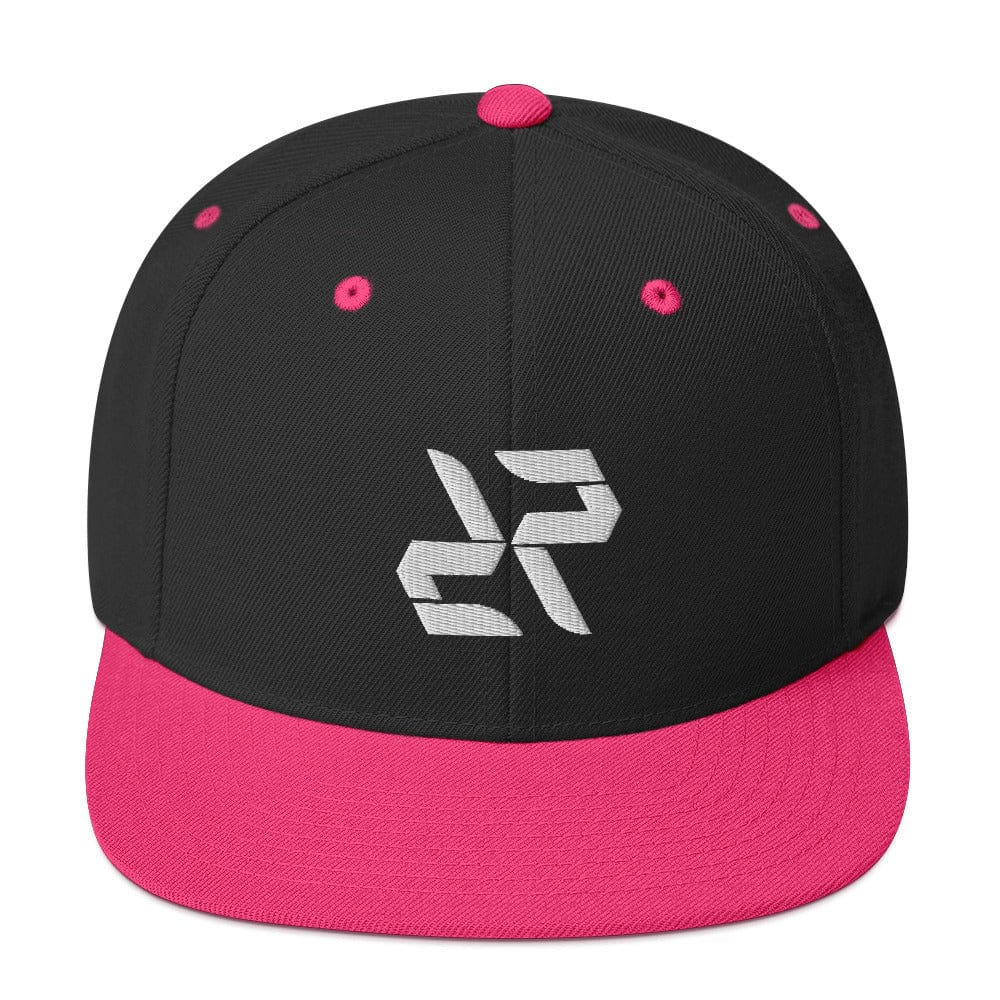 RARP-ID Fitness Black/ Neon Pink Classic Snapback Baseball Hat