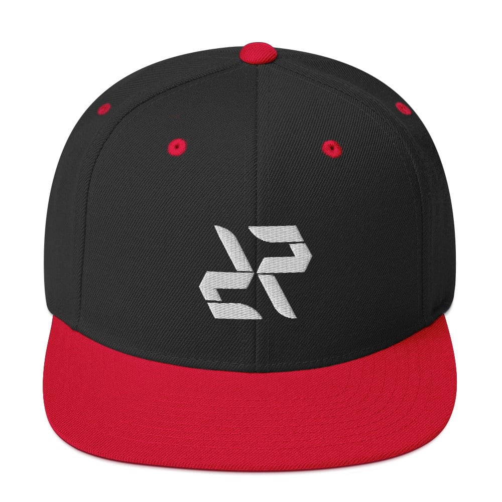 RARP-ID Fitness Black/ Red Classic Snapback Baseball Hat