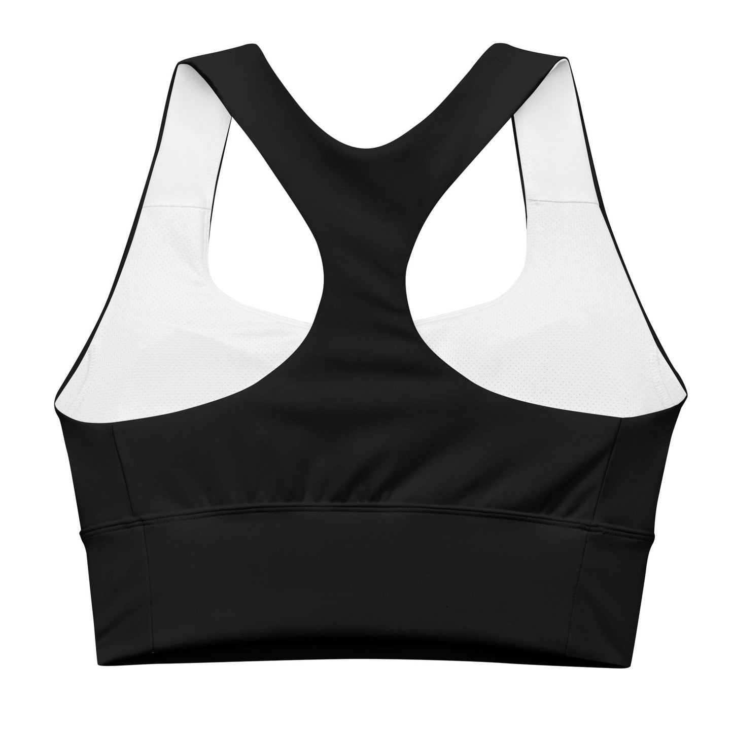RARP-ID Fitness Black Sports Bra – Timeless Style, All-Day Support