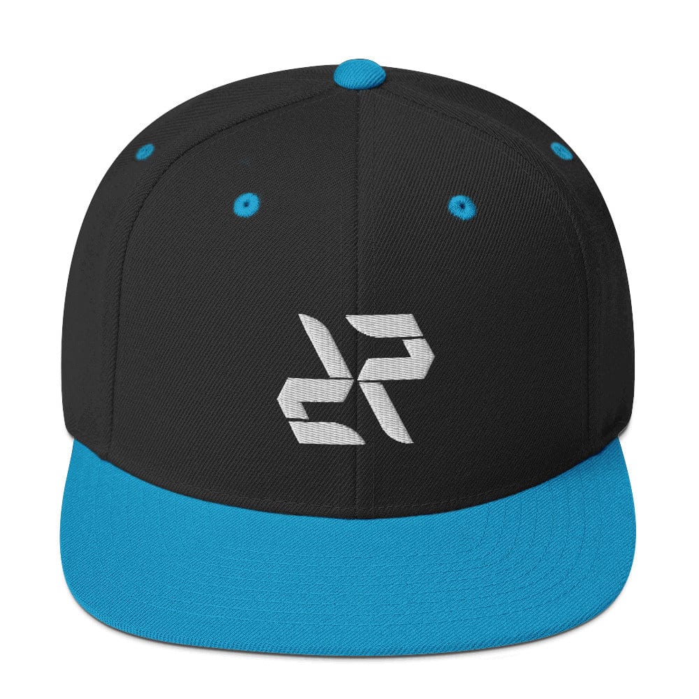 RARP-ID Fitness Black/ Teal Classic Snapback Baseball Hat