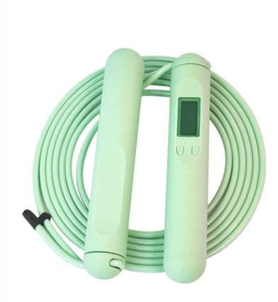 RARP-ID Fitness Green Electronic Counting Speed Skipping Rope – Smart Fitness Tool