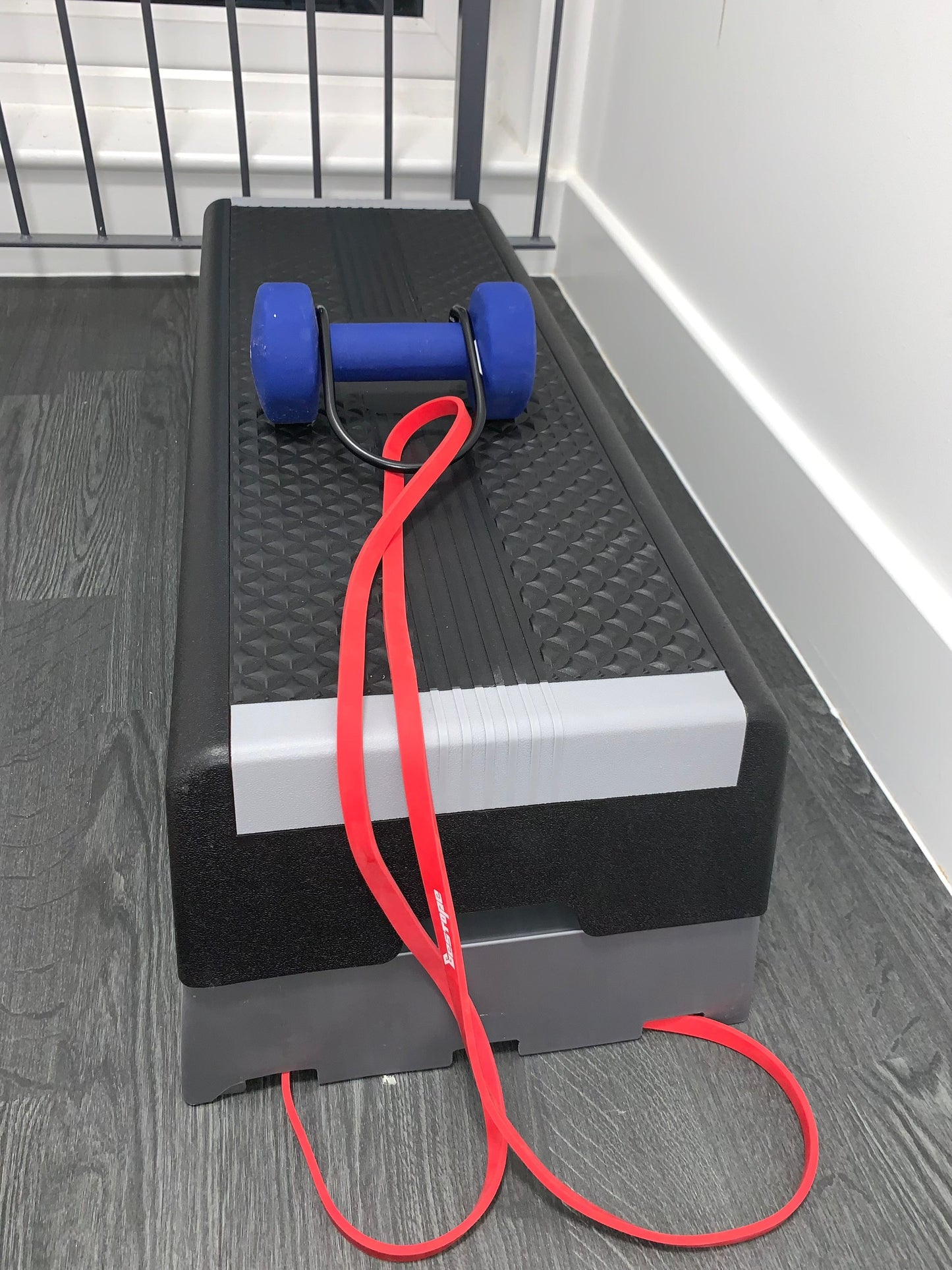 RARP-ID Fitness Resistance Band Clip for Dumbbells & Barbells – Add Adjustable Resistance to Any Lift