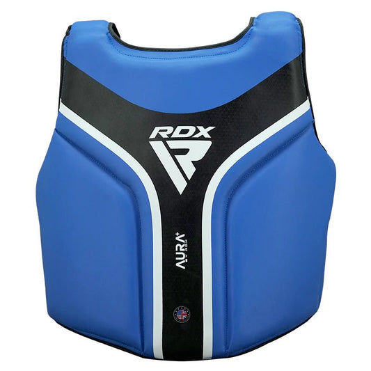 RDX Chest Guard Aura Plus T - 17 - Red - RARP - ID Fitness