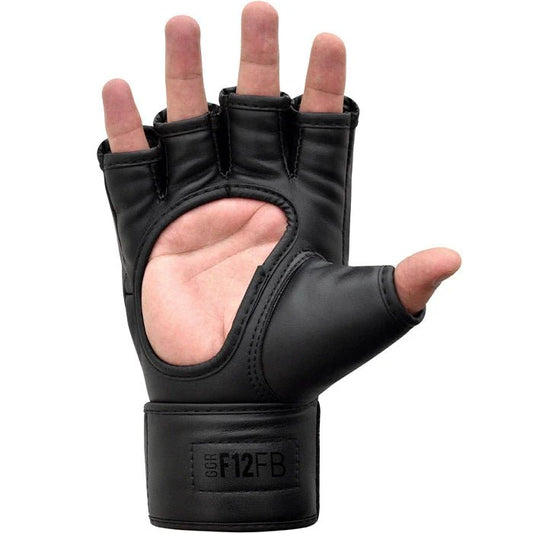 RDX MMA Grappling Gloves GGR F - 12 PLUS - Blue - RARP - ID Fitness