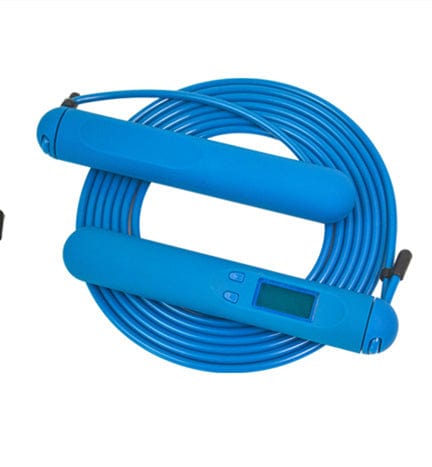 Electronic counting skipping rope, part of a budget home boxing gym kit list