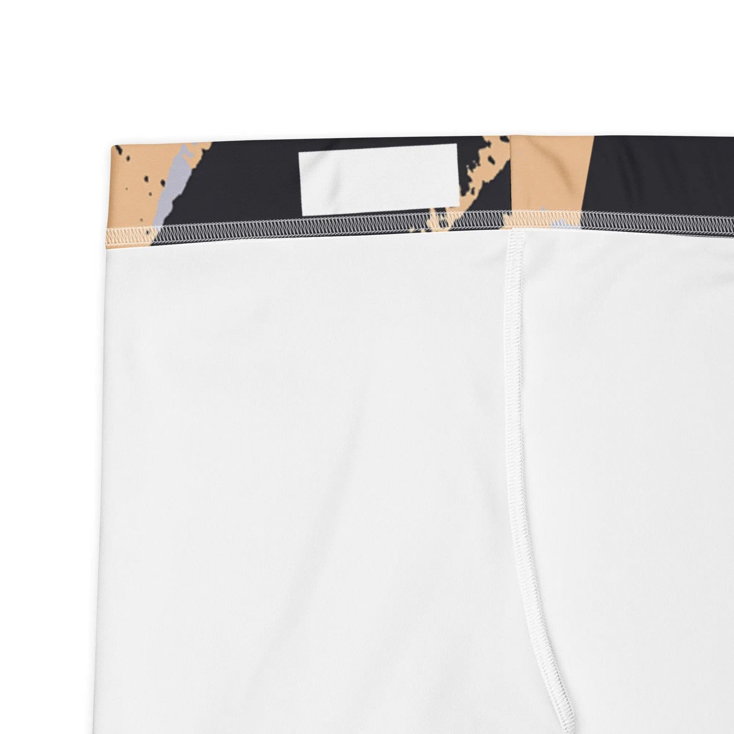 Peach Camo Capri Leggings Rarp-ID - White Logo My Store