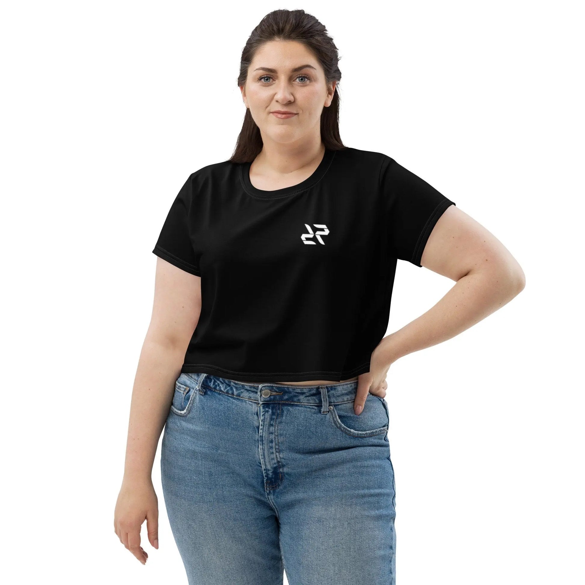 Women's Tee - Black - White Logo My Store