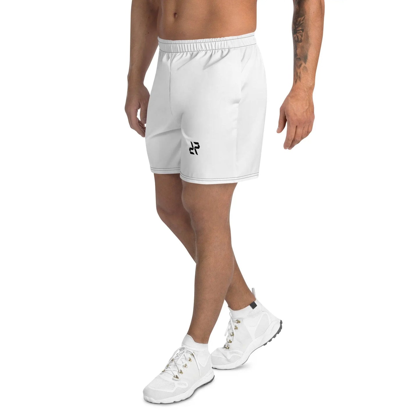 Men's Rarp-ID Athletic Long Shorts - Black Logo My Store