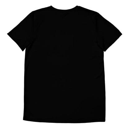 Men's Black Rarp-ID Athletic T-shirt - White Logo My Store