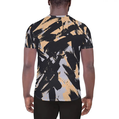 Peach Camo Men's Rarp-ID Athletic T-shirt - White Logo My Store