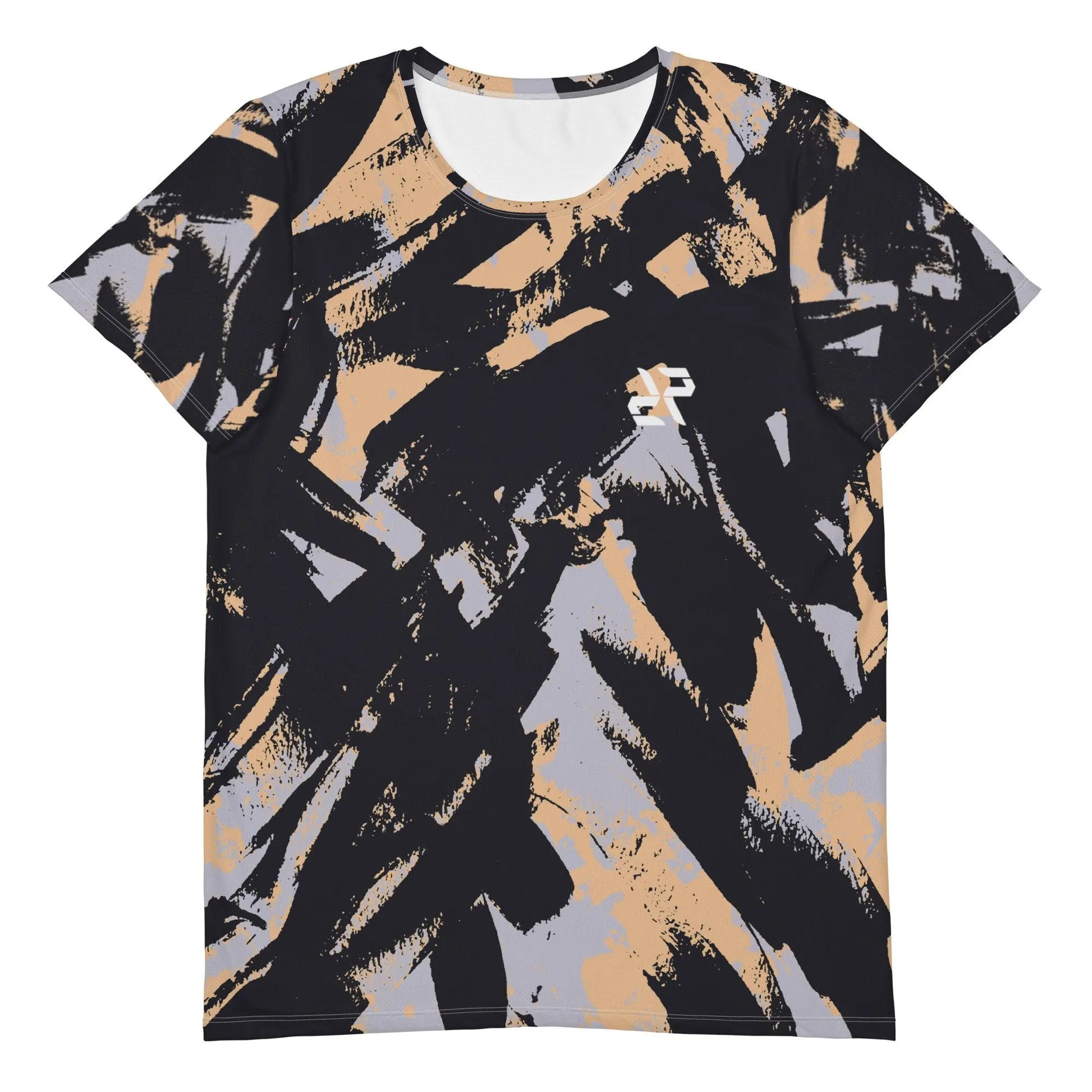 Peach Camo Men's Rarp-ID Athletic T-shirt - White Logo My Store