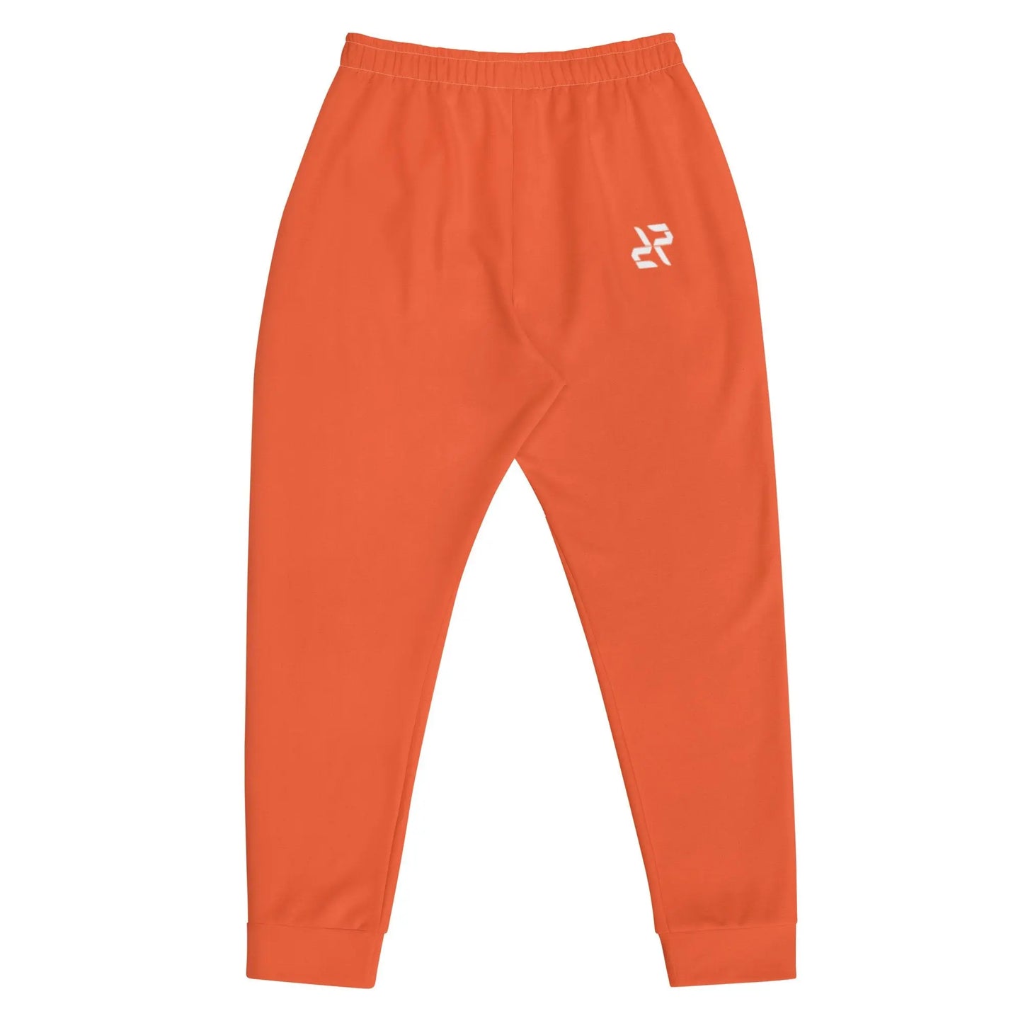 Men's Outrageous Orange Rarp-ID Joggers - White Logo My Store