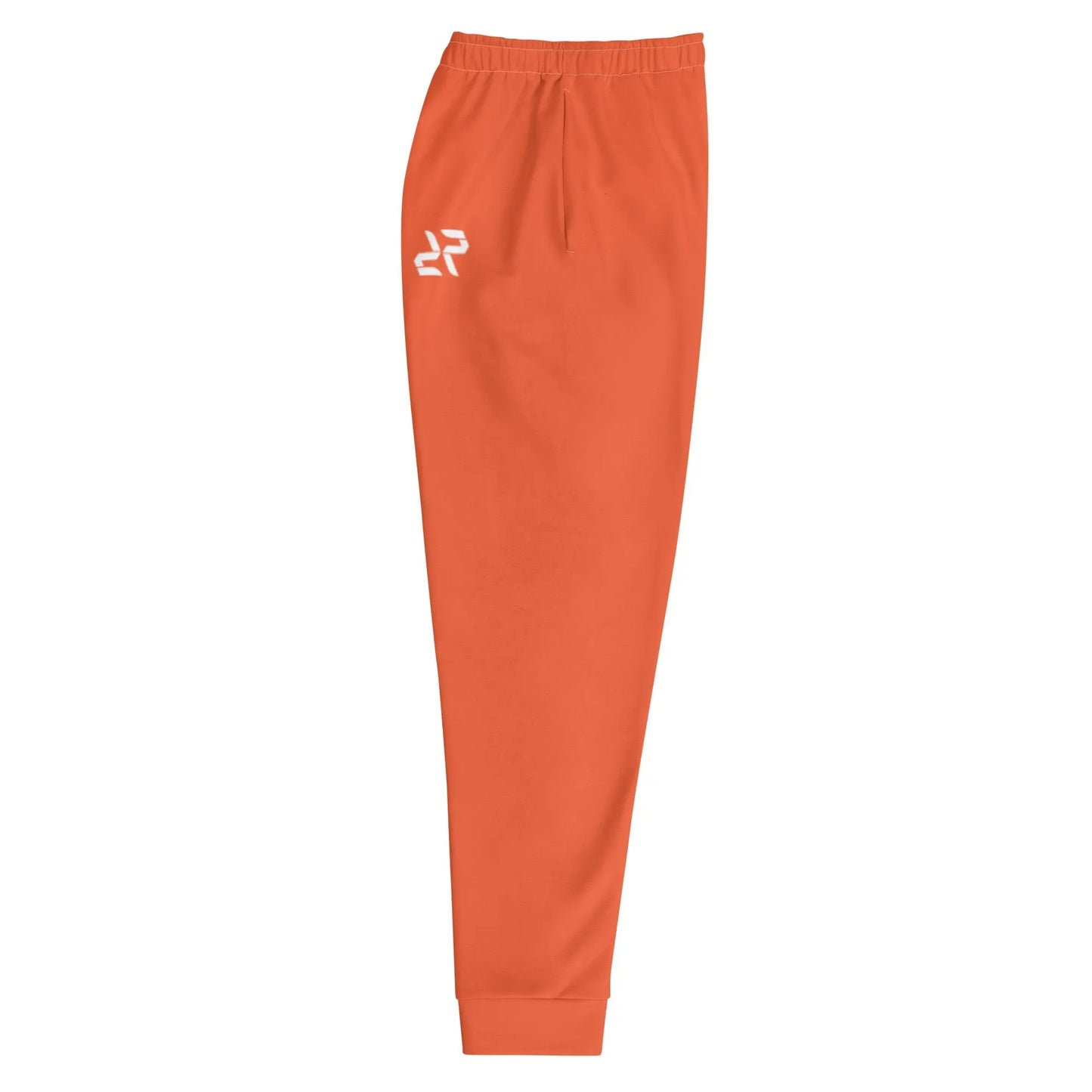 Men's Outrageous Orange Rarp-ID Joggers - White Logo My Store