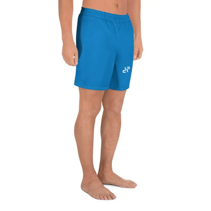 Men's Navy Blue Rarp-ID Athletic Long Shorts - White Logo My Store