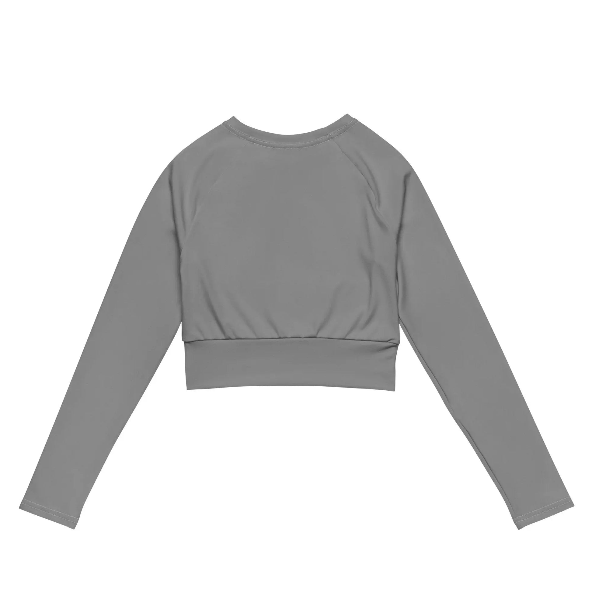 Women's crop top -  Nobel Grey - Recycled long-sleeve My Store