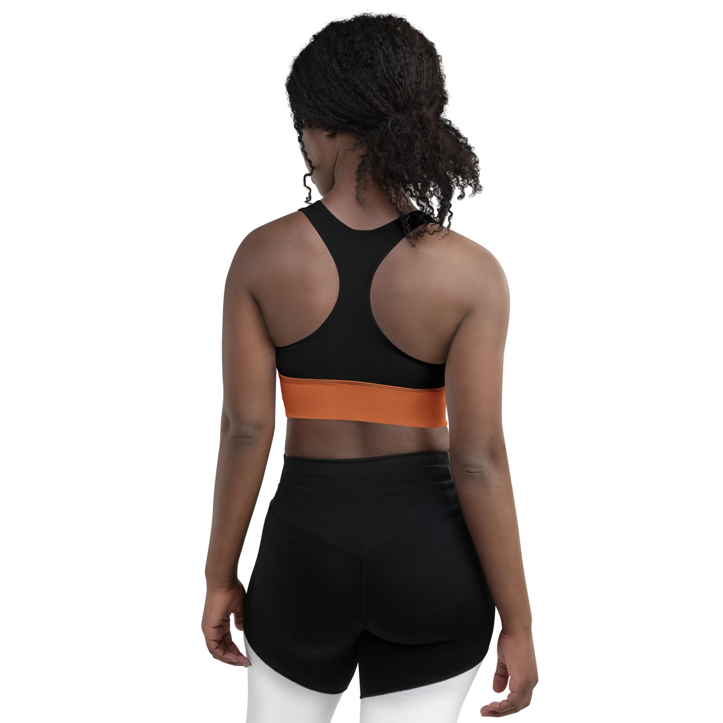 Black Terracotta Sports Bra – Bold Color, Built to Perform - RARP - ID Fitness