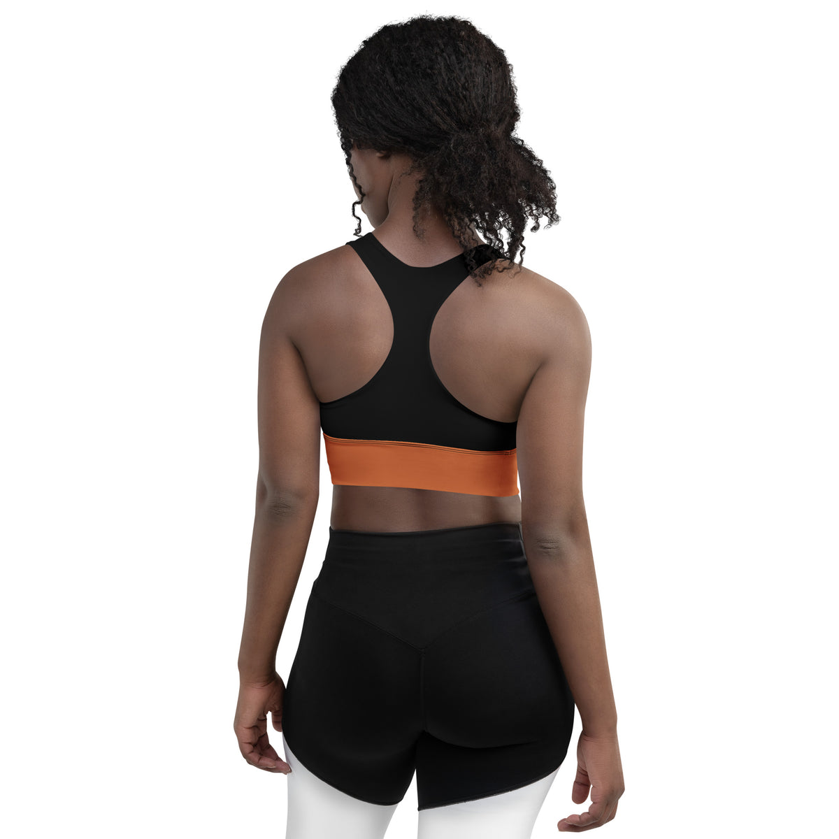 Black Terracotta Sports Bra – Bold Color, Built to Perform - RARP - ID Fitness