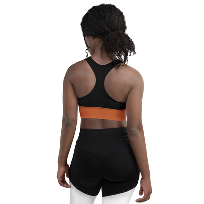 Black Terracotta Sports Bra – Bold Color, Built to Perform - RARP - ID Fitness