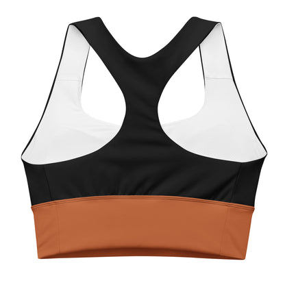 Black Terracotta Sports Bra – Bold Color, Built to Perform - RARP - ID Fitness