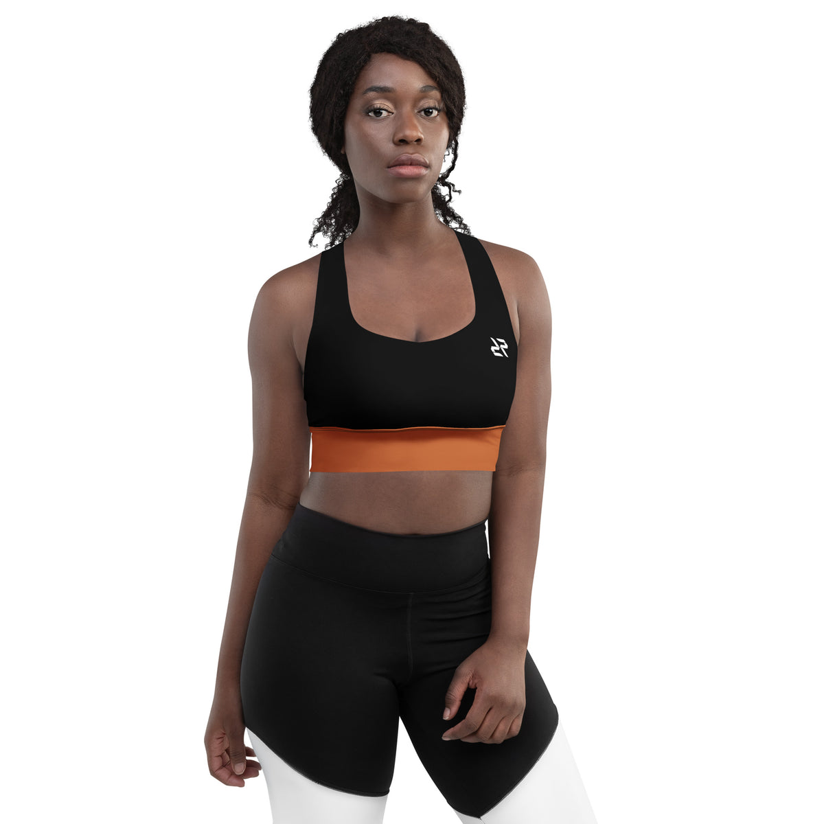 Black Terracotta Sports Bra – Bold Color, Built to Perform - RARP - ID Fitness