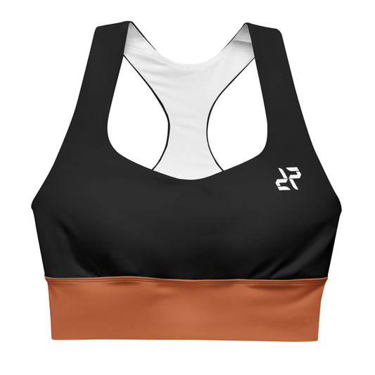 Black Terracotta Sports Bra – Bold Color, Built to Perform - RARP - ID Fitness