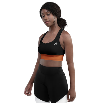 Black Terracotta Sports Bra – Bold Color, Built to Perform - RARP - ID Fitness