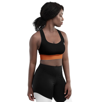 Black Terracotta Sports Bra – Bold Color, Built to Perform - RARP - ID Fitness