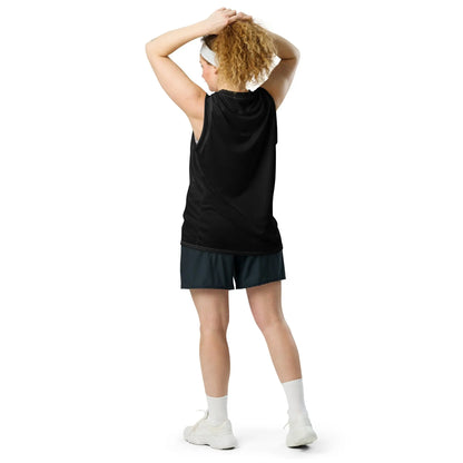 Rarp-ID Black Recycled unisex basketball jersey My Store