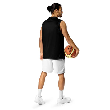 Rarp-ID Black Recycled unisex basketball jersey My Store