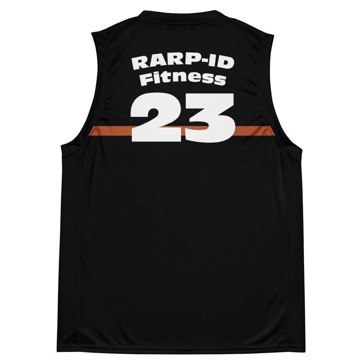 Black Terracotta Intensity Tank Top – back view 2 | RARP-ID Fitness