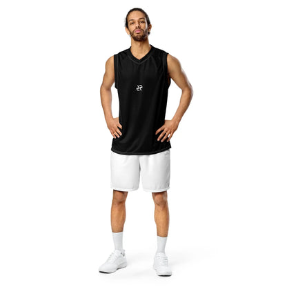 Rarp-ID Black Recycled unisex basketball jersey My Store