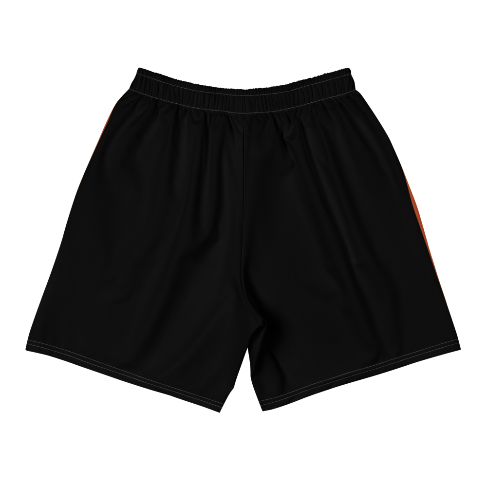 Black Terracotta Gym Shorts – back view | RARP-ID Fitness