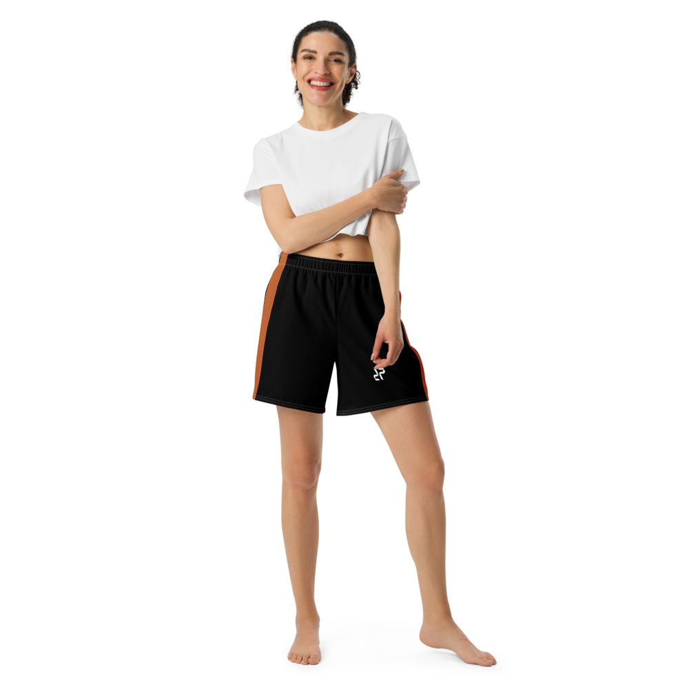 Black Terracotta Gym Shorts – front view 4 | RARP-ID Fitness