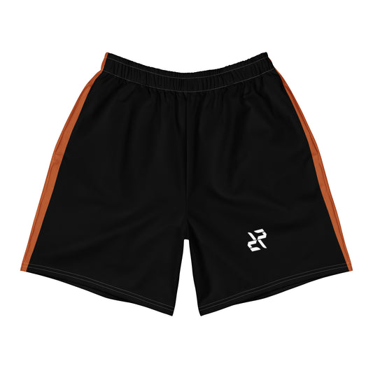 Black Terracotta Gym Shorts – front view | RARP-ID Fitness
