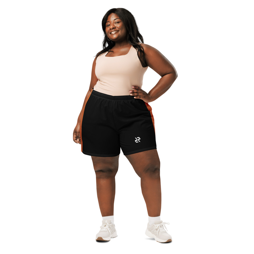 Black Terracotta Gym Shorts – front view 5 | RARP-ID Fitness