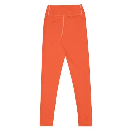 Rarp-ID Women's Yoga Leggings - Outrageous Orange My Store