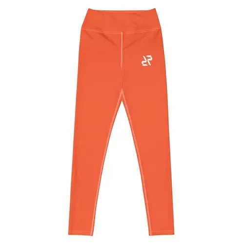 Rarp-ID Women's Yoga Leggings - Outrageous Orange My Store