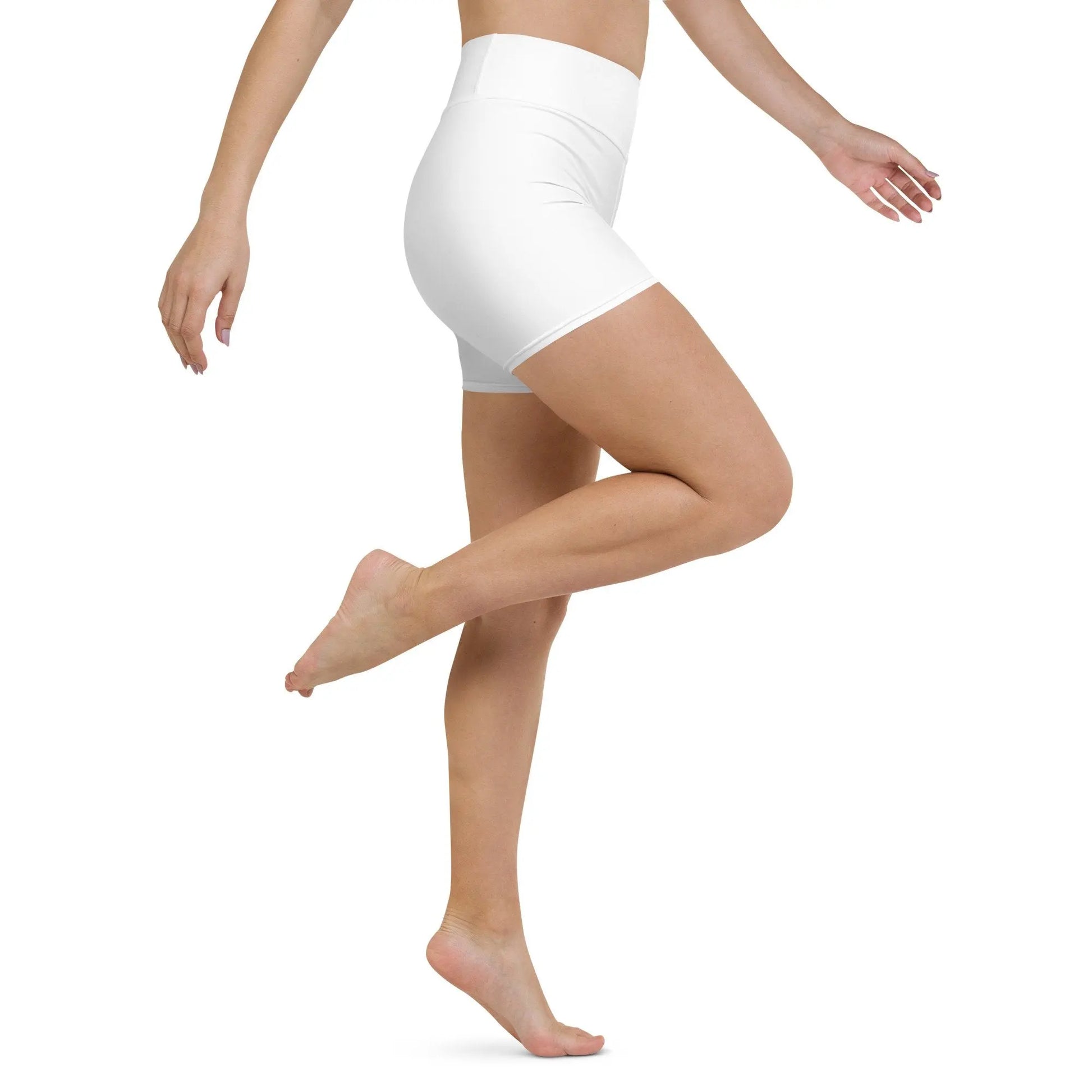 Rarp-ID Yoga Shorts - White My Store