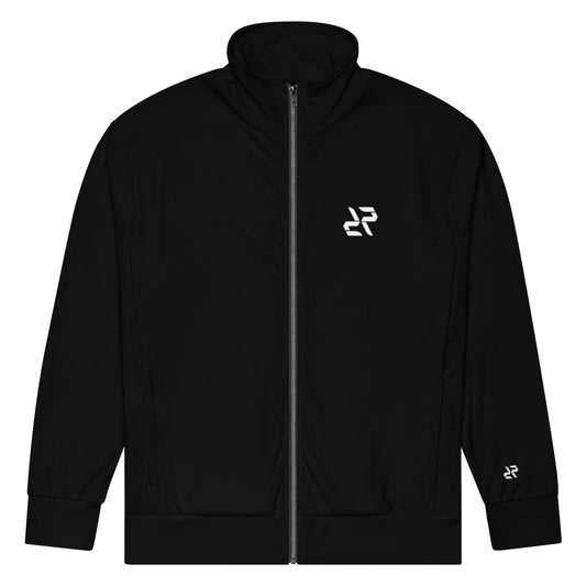 Black Unisex Tracksuit Jacket | Performance Gym & Streetwear Activewear - RARP - ID Fitness