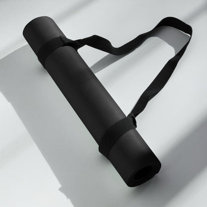 Black Yoga Mat – Non - Slip, Cushioned Mat for Stability & Strength - RARP - ID Fitness