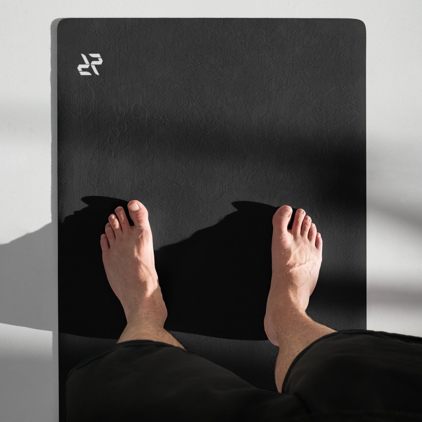 Black Yoga Mat – Non - Slip, Cushioned Mat for Stability & Strength - RARP - ID Fitness