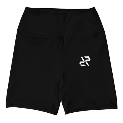 Black Yoga Shorts – Classic Cut, Maximum Movement - RARP - ID Fitness